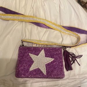 Moyna purse! Purple and gold! BRAND NEW